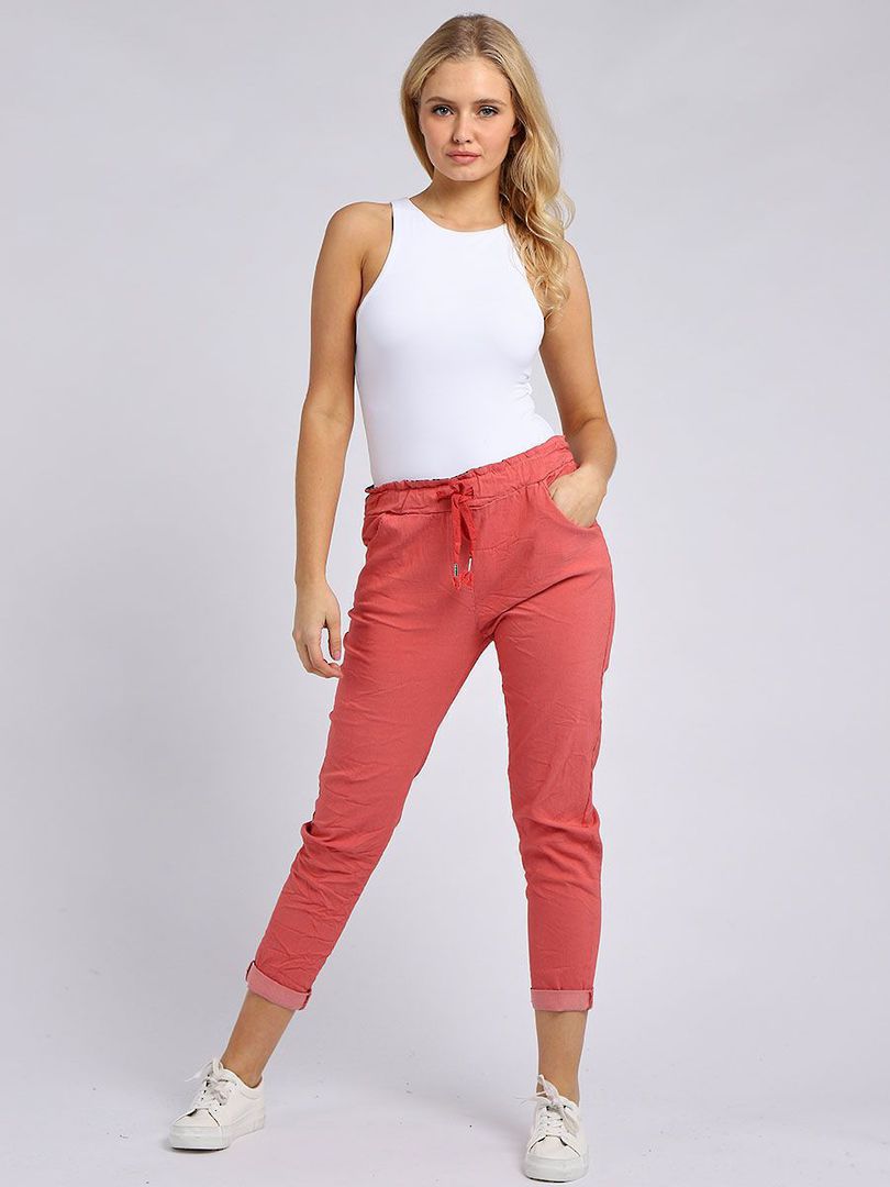 Riley Trousers Coral 10-14 image 0